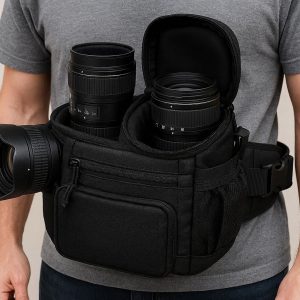 18 Camera Lens Waist Pack for Photographers