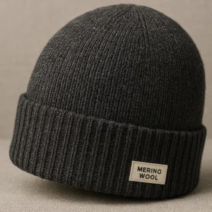21 Merino Wool Beanie Hat Thermal Winter